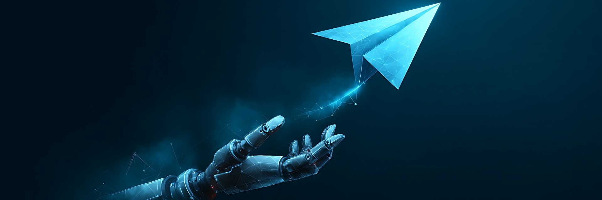 2 hands catching AI square in scrapbooking style